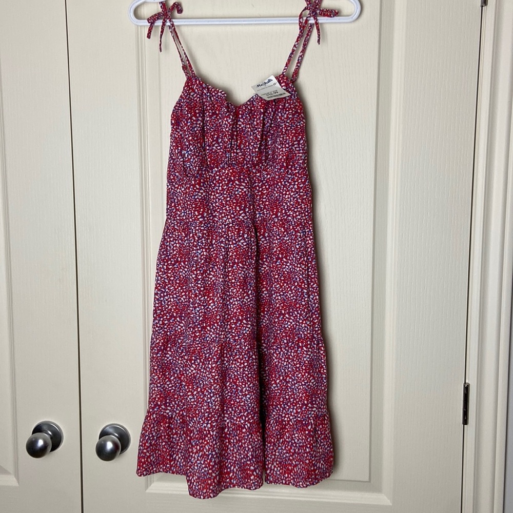 Spaghetti Strap Red Dress